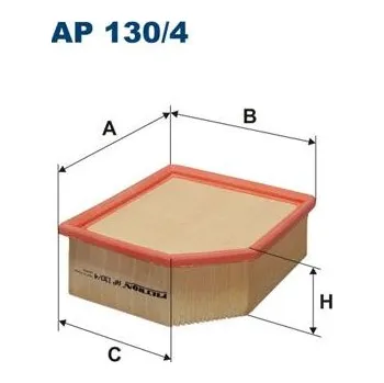 Vzduchový filtr Vzduchový filtr FILTRON AP 130/4