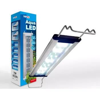 Osvětlení do akvária Happet Bílé Led osvětlení akvária - AquaLED lamp 11W/36cm