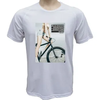 Pánské tričko Funkční cyklo tričko Potěšení z jízdy - velikost XS