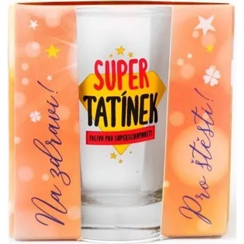 Sklenice Panák Super tatínek
