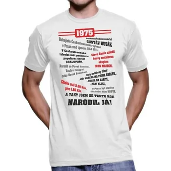Pánské tričko Retro tričko Můj rok - velikost XXL