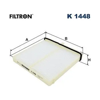Ventilátor topení a klimatizace Filtr, vzduch v interiéru FILTRON K 1448