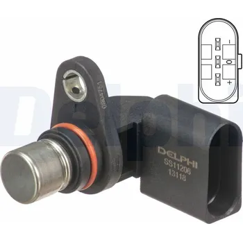 Čidlo automobilu Snímač, poloha vačkového hřídele DELPHI SS11206