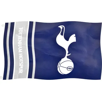 Vlajka Vlajka Tottenham Hotspur Wordmark Stripes