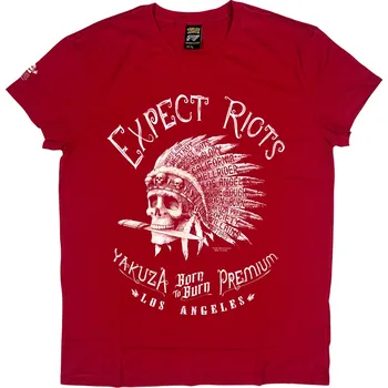 Pánská košile YAKUZA 3813 červená - 2XL