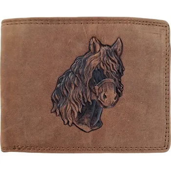 Peněženka Kožená peněženka Kůň