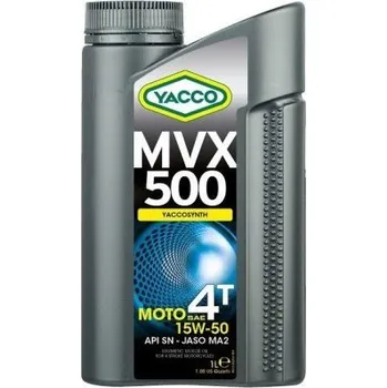 Motorový olej Yacco MVX 500 4T 15W-50, 1L