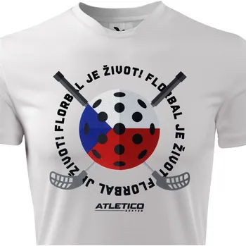 Pánské oblečení Funkční tričko Florbal je Život - velikost 10 let