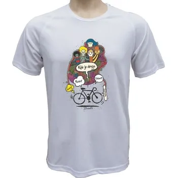 Pánské tričko Funkční cyklo tričko Kolo je droga - velikost XXXL