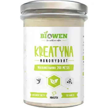 Kreatin Kreatin monohydrát v prášku bezlepkový doplněk stravy 250 g - HempKing (Biowen)
