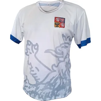 Dres fotbalový ČR CZECH bílý - vlastní potisk - velikost 128