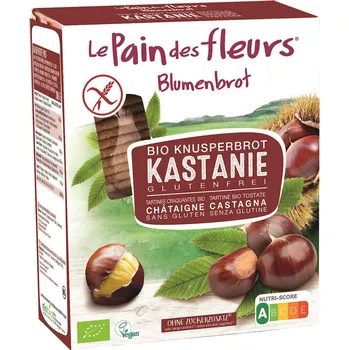 Pečivo Kaštanový křupavý chléb bez lepku bio 150 g - Le Pain des Fleurs