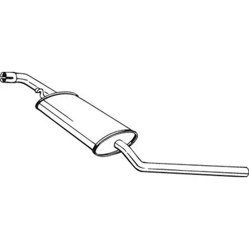 Tlumič výfuku Střední tlumič výfuku BOSAL 281-603