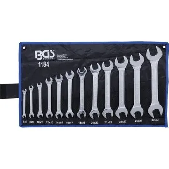 Auto-moto Klíče ploché (12ks) BGS 1184