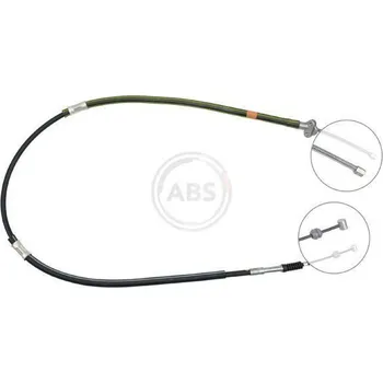 Lanko parkovací brzdy Tažné lanko, parkovací brzda A.B.S. K16358