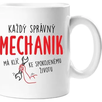 Hrnek Správný mechanik