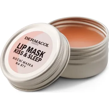 Péče o rty Dermacol Kiss & Sleep Lip Mask 12 g bílá čokoláda