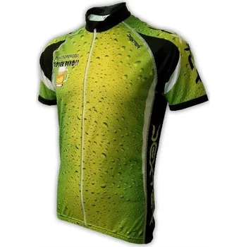 cyklistický dres Cyklodres pivní PIVO RACE, zelený - velikost L