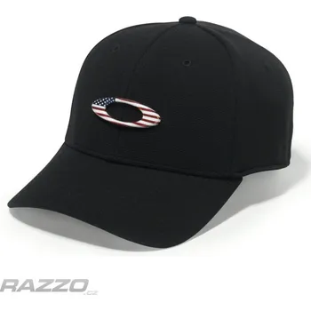 Čepice Pánská čepice Oakley Tincan Hat Black American Flag L - XL