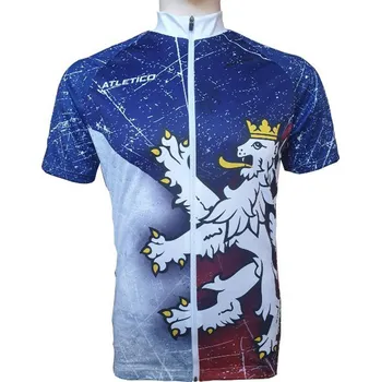 cyklistický dres Cyklodres ČR Vlajka a Lev - vlastní potisk - velikost S