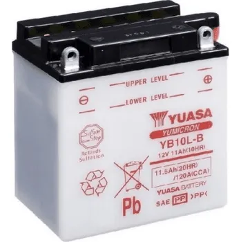 Motobaterie Yuasa Yumicron 12V, 11Ah, 120A, YB10L-B