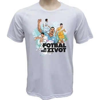 Pánské oblečení Funkční tričko Fotbal je můj Život - velikost S