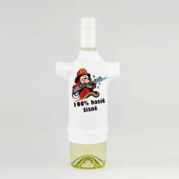 Láhev Tričko na láhev - 100% Hasič žízně