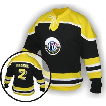 Hokejový dres Hokejový dres Litvínov TJ ČSSP černý - velikost L