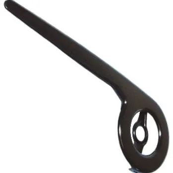 Blatník na kolo A-Power Kryt řetězu 180/410 pistolový s držákem (černá)