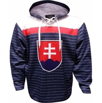 Pánská mikina Mikina Slovensko modrá - velikost M