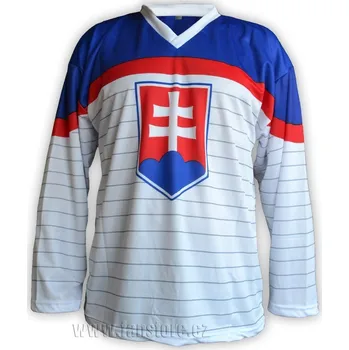 Hokejový dres Hokejový dres Slovensko bílý - velikost 134