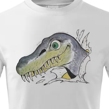 Chlapecké tričko Tričko Dinosaurus dětské - Plesiosaurus