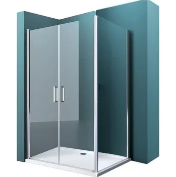 ROSS Trend kombi 120x90 - obdélníková sprchová zástěna obdélníkový Sklo Čiré