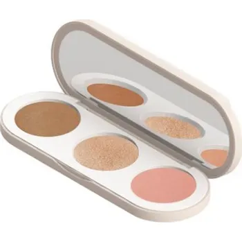 Farmasi Paletka Peach Bite 13 g (Bronzer, tvářenka a rozjasňovač)