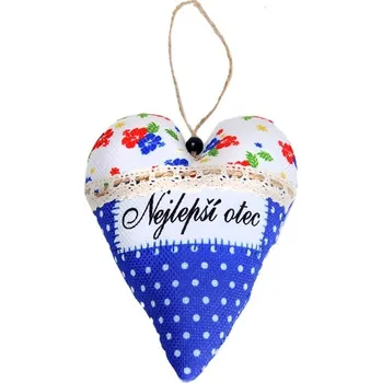 Levandulové srdce Nejlepší otec