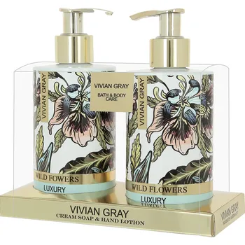 Vivian Gray Kazeta Wild Flowers mýdlo + mléko na ruce