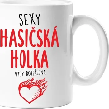 Hrnek Hasičská holka