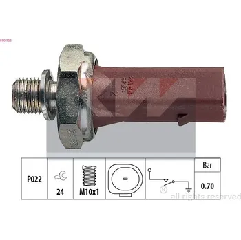 Olejový tlakový spínač KW 500 132