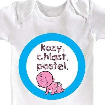 Dětské body Kozy, chlast.. - Velikosti dětská body 86 - 92 cm