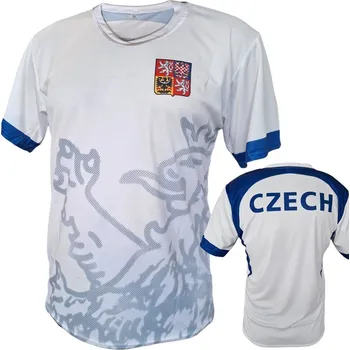 Dres fotbalový ČR CZECH bílý - velikost 152