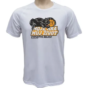 Pánské tričko Funkční basketbalové tričko Moje hra - velikost M