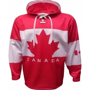 Pánská mikina Mikina Kanada červená - velikost XS