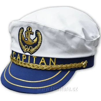 Pokrývka hlavy Kapitánská čepice námořnická - Velikosti kšiltovek 58