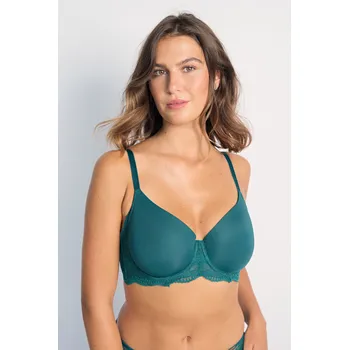 Podprsenka Dorina Athena zelená podprsenka s kosticí - DORGE0014/zelená / 90C DOR1A032-GE0014