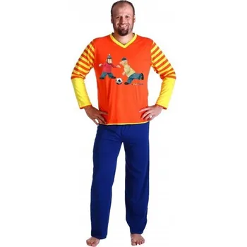 Pyžamo Pat a Mat, dlouhý rukáv - Pata a Mat Fotbalista