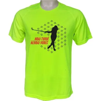 Funkční tričko Florbal Hraj, ženy - velikost L, Barva Bílá