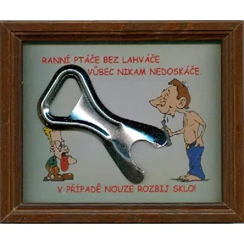Otvírák Nouzový rámeček - otvírák na pivo
