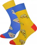 Dobré ponožky Pizza - EU 35-38