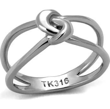 Prsten Šperky4U Ocelový prsten s uzlem - velikost 53 - AL-0024-53