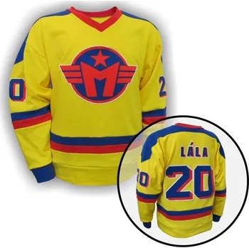 Moto dres Dobový dres Motor ČB žlutý - velikost M